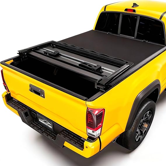 6.4FT Soft Tri-Fold Truck Bed Tonneau Cover for 2002-2018 Dodge Ram 1500