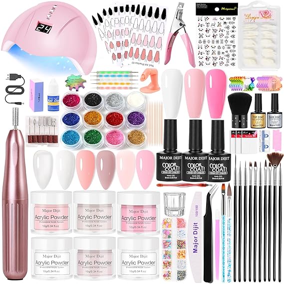 Acrylic Nail Kit for Beginners with Everything