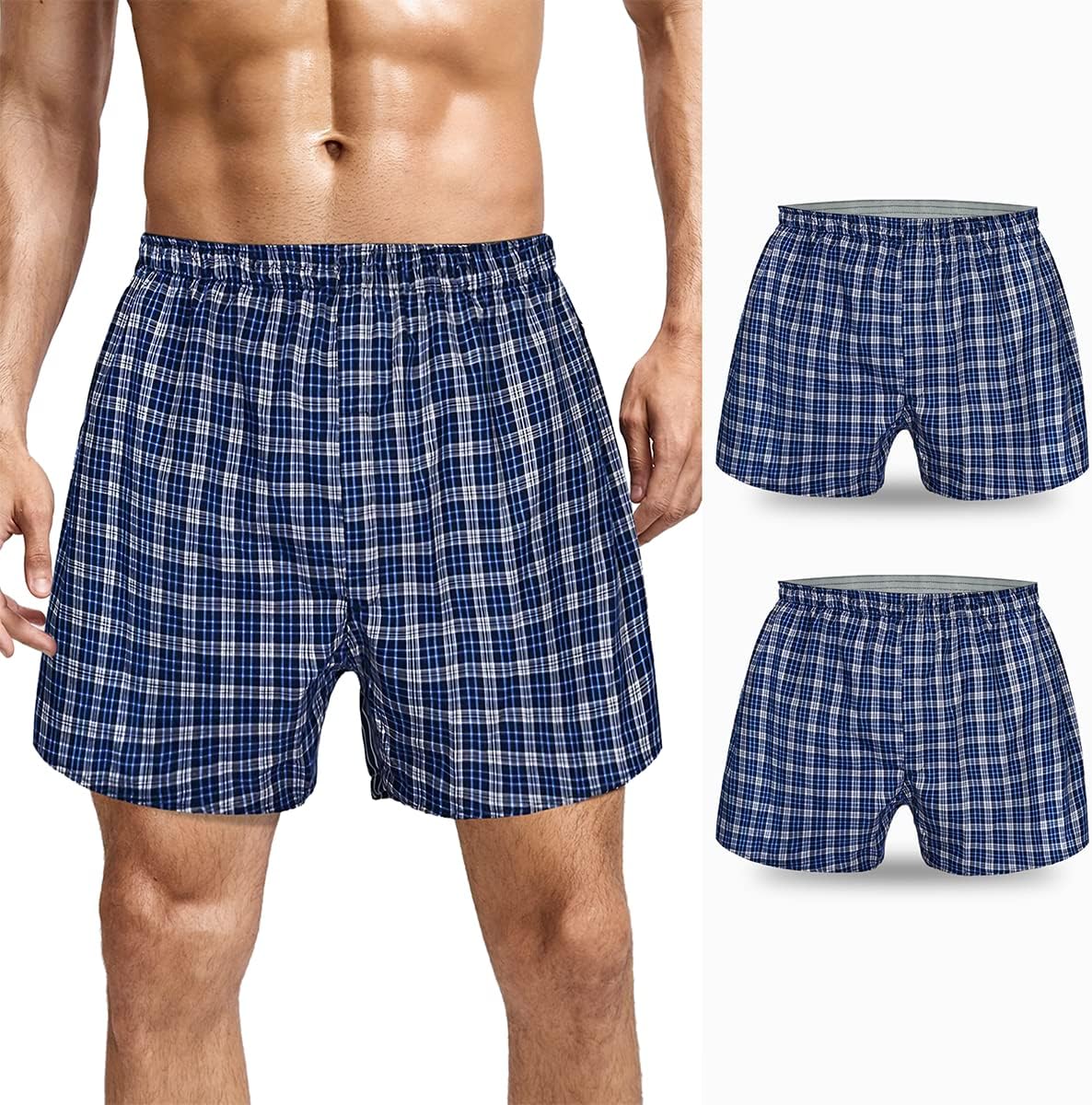 Mens Incontinence Underwear Washable Leak Proof Underwear with Fly Opening Incontinence Underwear for Men Protective Panties