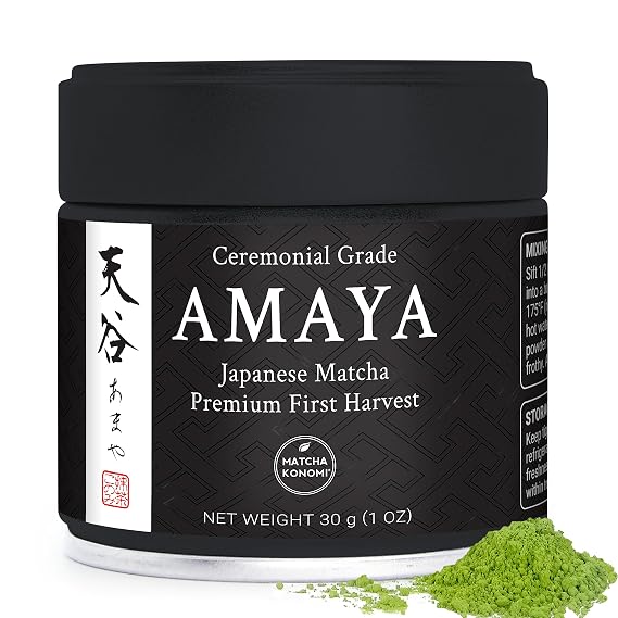 Amaya Matcha 30g (1oz) tin - Premium Ceremonial Japanese Matcha
