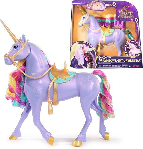 Unicorn Academy - Wildstar 28 cm Interactive Unicorn Sound, Songs & Lights - Unicorn Academy Toy for Girls Ages 4+