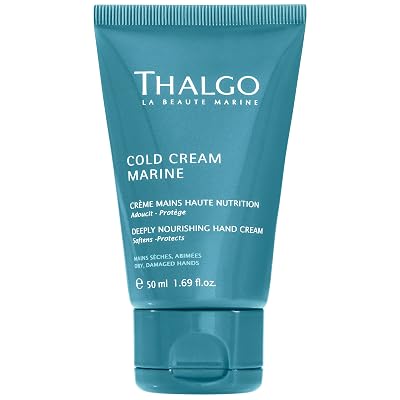THALGO Cold Cream Marine Deeply Nourishing Hand Cream, 1.69 Fl Oz