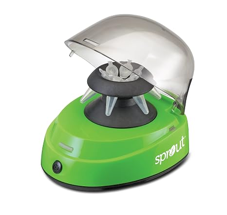 Heathrow Scientific HS120301 Sprout Mini Centrifuge, Mico Centrifuge, 6,000 RPM, Universal Power, Holds 1.5/2.0 0.5 0.2 mL Tubes, Includes Storage Accessory case
