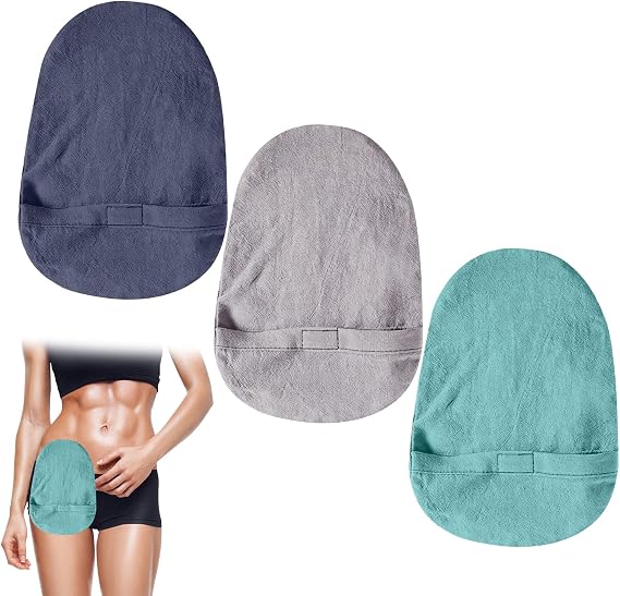 3Pcs Ostomy Bag Covers,Colostomy Bag Covers,Stoma Bag Covers,Washable Detachable Dust Proof Stoma Bags,for Women Men Ileostomy Urostomy