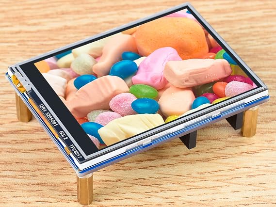 2.8inch Resistive Touch Display Module for Raspberry Pi Pico, 320240 Pixels IPS LCD Screen,Touch Controller XPT2046, SPI Interface, 262K Display Color