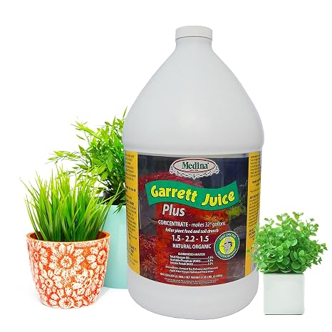 Medina Garrett Juice Plus Liquid Plant Food, 1 Gal