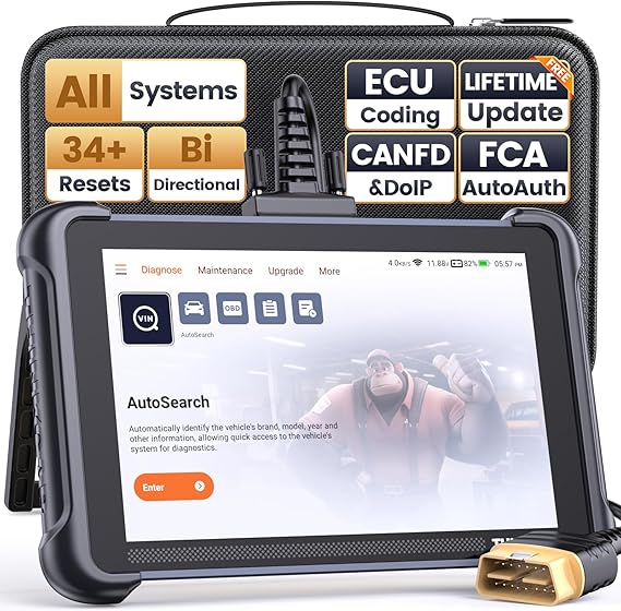 THINKCAR THINKSCAN 689 OBD2 Scanner, Full System Bidirectional Scan Tool | 3000+ Real Active Test, ECU Coding, 34+ Reset, PMI, CANFD/DOIP, FCA AutoAuth, 140+ Brands, Lifetime Free Update
