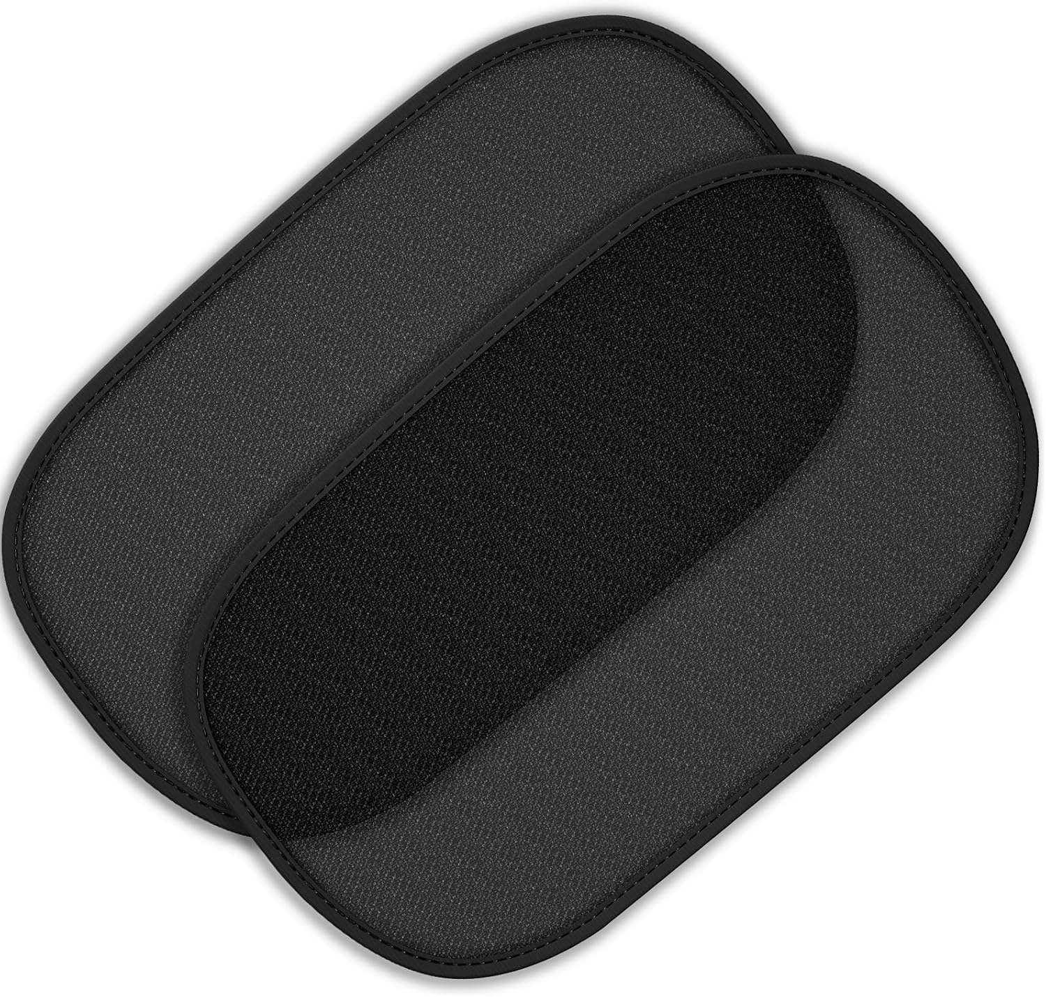 Car Window Shade for Kids 22x14, Large Sun Shade Blocker-2 Pack, Cling Window Cover Sun Glare and UV Protection Mesh Car Window Screen for SUV