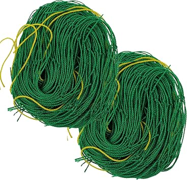 2Pack 5.9Ft x 8.86Ft Garden Plant Trellis Plant Climbing Net Nylon Garden Netting for Cucumber, Vine, Fruits, Vegetables Tomato Climbing Vining