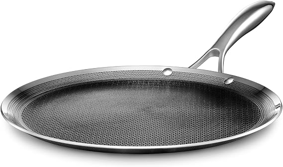 HexClad Hybrid Grill Frying Pan 11.8 inches 30 cm HexClad