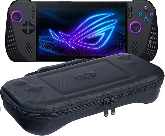 ButterFox ASUS Rog Ally X için İnce Taşıma Çantası - Siyah/Mor