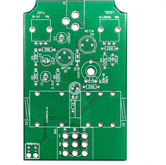 Face the Fuzz Guitar Pedal PCB