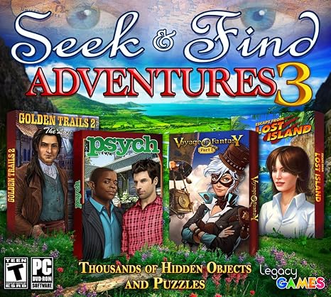 Seek and Find Adventures 3 (4 Game Pack)