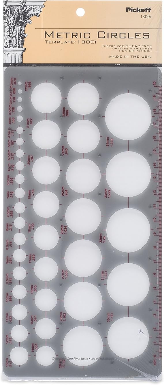 Pickett Small Circles Template (1203I)