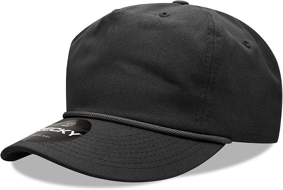 5 Panel High Profile Relaxed Cotton Cap