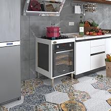 Ankastre Modulu Kabini Emir Timur3 Byz 89-81x60x56 Firin Ocak Dolabi Ayarli Ayakli