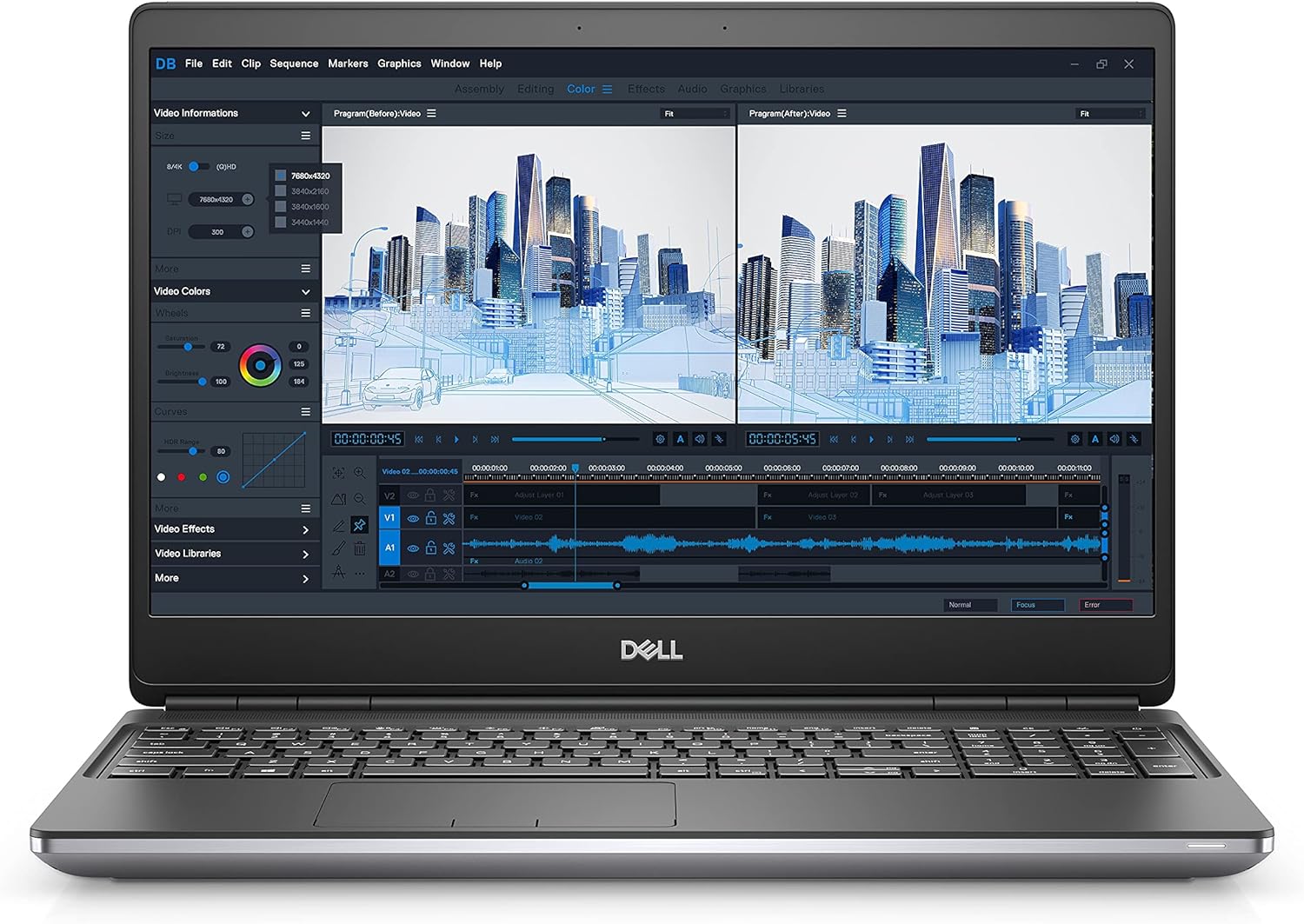 Dell Precision 7000 7560 Workstation Laptop 2021 | 15.6 FHD | Core i9-2TB SSD - 64GB RAM - RTX A4000 | 8 Cores @ 5 GHz - 11th Gen CPU - 8GB GDDR6 Win 10 Pro