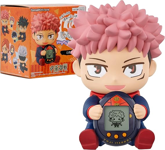 Tamagotchi Nano x Jujutsu Kaisen - Itadori ver., Hugmy Tamagotchi Vinyl Figure and Tamagotchi Nano Electronic Pet