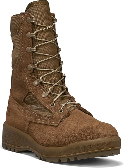 Belleville 550 ST 8" Military Tactical Boots for Men, Hot Weather Boots