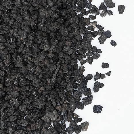 Pulovin 2.5lbs Lava Rocks for Plants, 1/5 Inch Black Gravel for Succulent, Cactus, Bonsai Tree, Pure Volcanic Rocks, Top-Dressing, Good Drainage