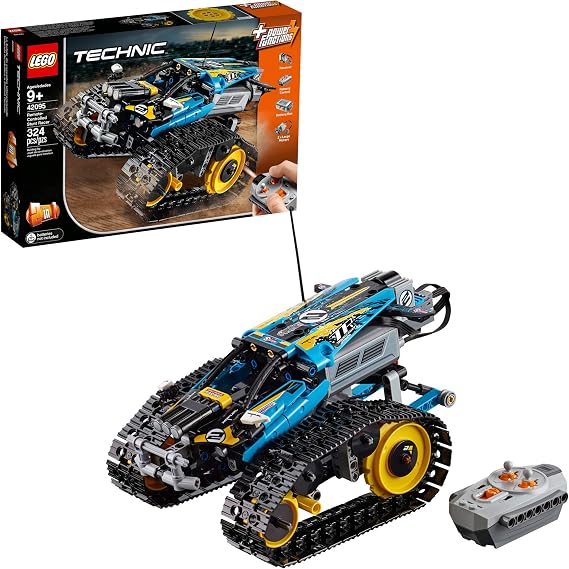 Technic LEGO Remote-Controlled Stunt Racer 42095 Building Kit , New 2019 (324 Piece)