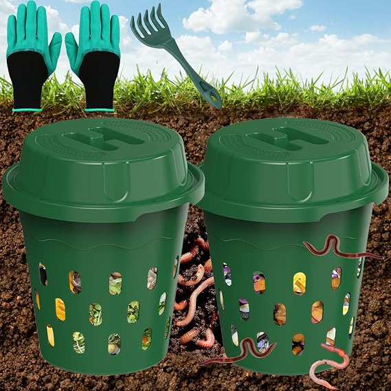 Wormery Composter in Ground