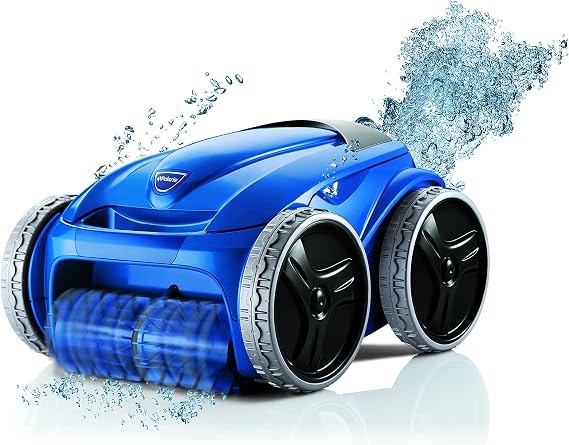 Polaris 9450 Sport Robotic Pool Cleaner, Automatic Vacuum | Wall-Climbing Vacuum with Strong Suction for Inground Pools up to 50ft, 60ft Swivel Cable, Easy-Access Debris Canister