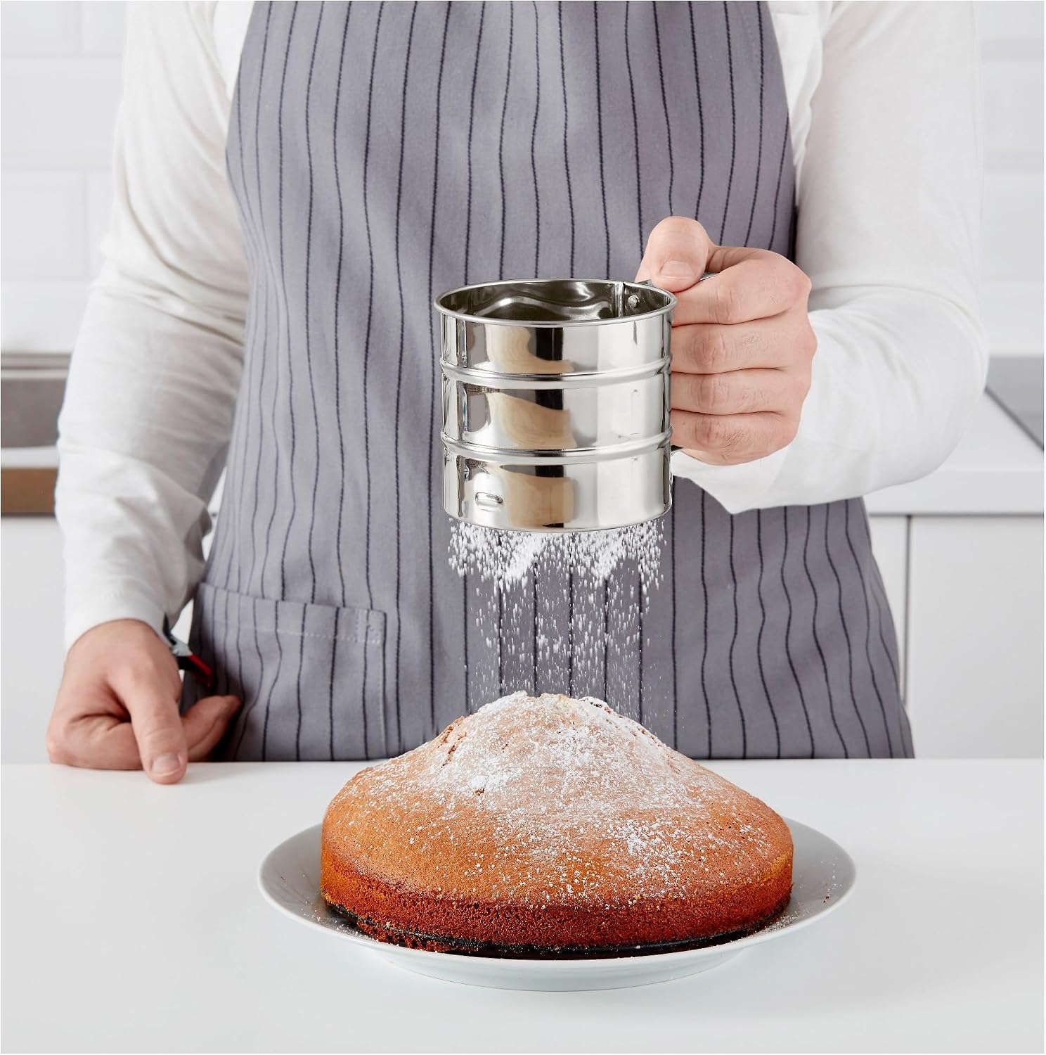 Ikea Idealisk –Flour, Powdered Sugar, Cocoa Sieve, Stainless Sieve, standard