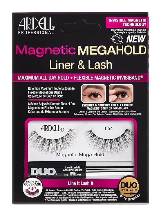 Ardell Magnetic MegaHold Liquid Liner & Lash 054, 1 pair
