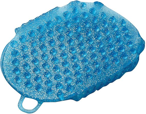 ROMA Glitter Double Sided Massage Mitt