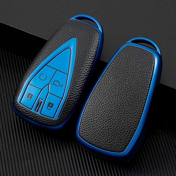 Fit for Changan CS35 Plus CS75PLUS CS55PLUS Protector TPU Leather Car Remote Key Case Cover Shell Holder Bag Key Chain