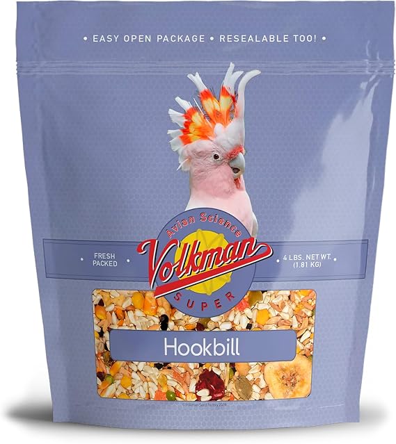Volkman Avian Science Hookbill Bird Food 4lb