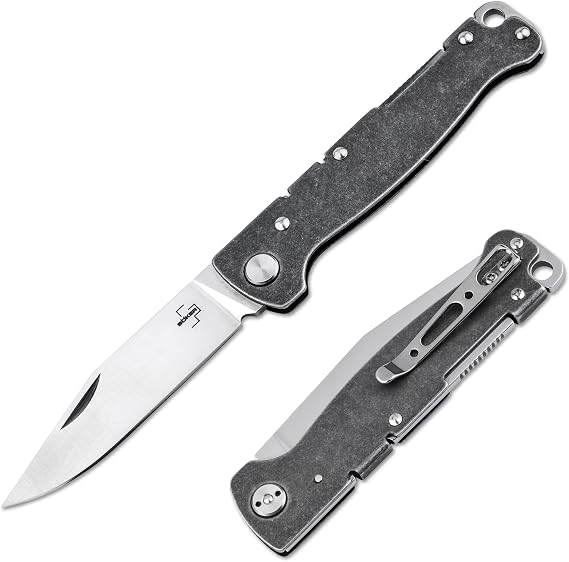 Böker Plus Atlas Backlock Clippoint Çakı