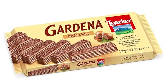 Loacker Large Gardena Wafer, 7.05 Ounce (Pack of 4)