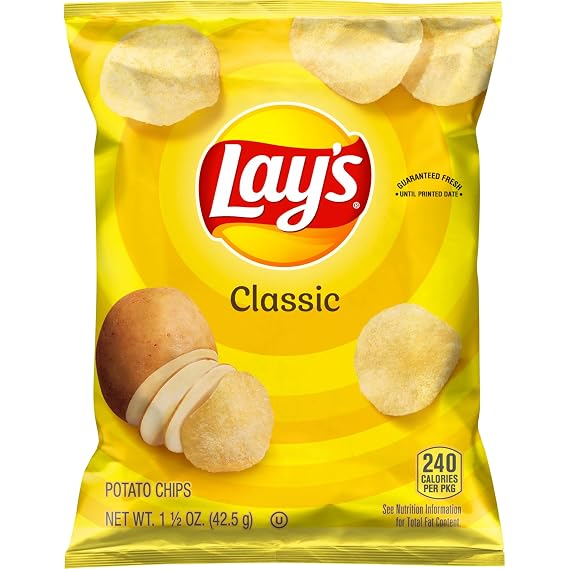 Lay's Classic Potato Chips, 1.5 oz