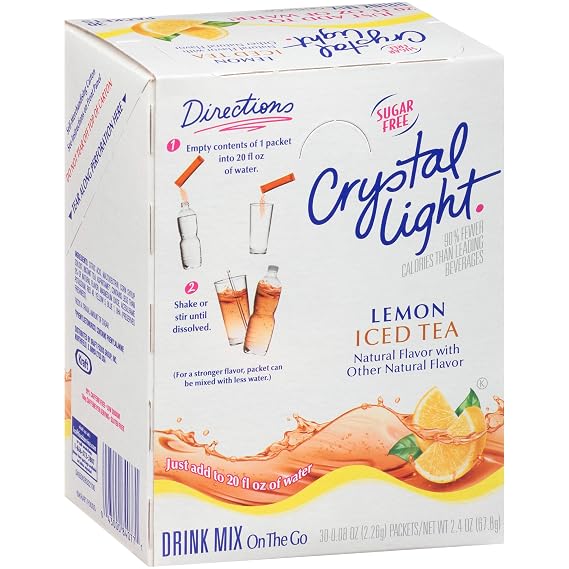 Crystal Light Iced Tea Drink Mix (30 On the Go Packets)