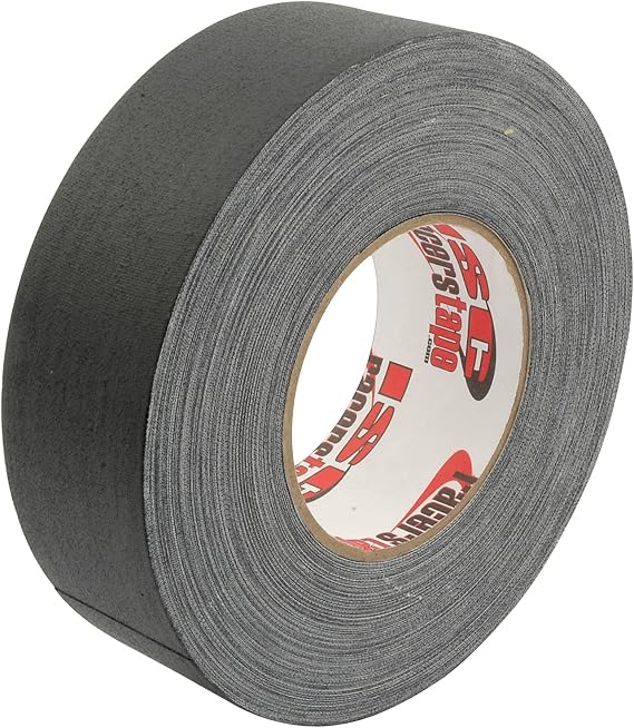 Allstar Performance ALL14253 Ultra-Professional Grade GAFFERS Tape, Matte Black - 2" x 55 Yards/165' (83% More Than Standard 30 Yard Roll), Premium 11.5 Mil Thickness - Made in the U.S.A.