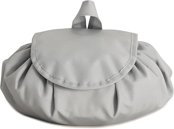 Ocean Home Textile Fonksiyonel Su İtici Leke Tutmaz Kumaş Düzenleyici Seyahat Tipi Makyaj Çantası Ø 50 cm