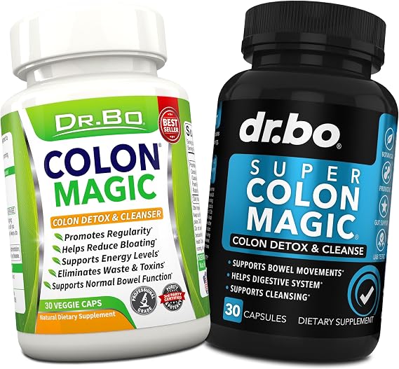 Colon Cleanser Detox Supplement Capsules - 15 Day Colon Cleanse Pills & Probiotic Daily Herbal Cleansing - Natural Bowel Movement Supplements for Intestinal Stomach Bloating Digestive Gut Support