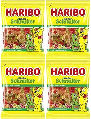 Haribo Kinder Schnuller Gummy Candy 4-Pack 4 x 175g