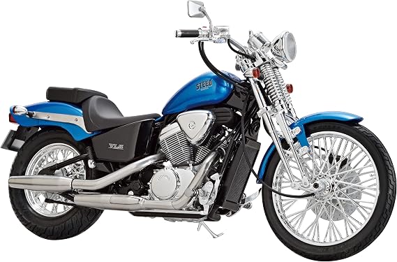 Qingdao Cultural Teaching (AOSHIMA) 1/12 The Bike Series No. 19 Honda NC37 Steed VLS 1998 Molded Plastic Model