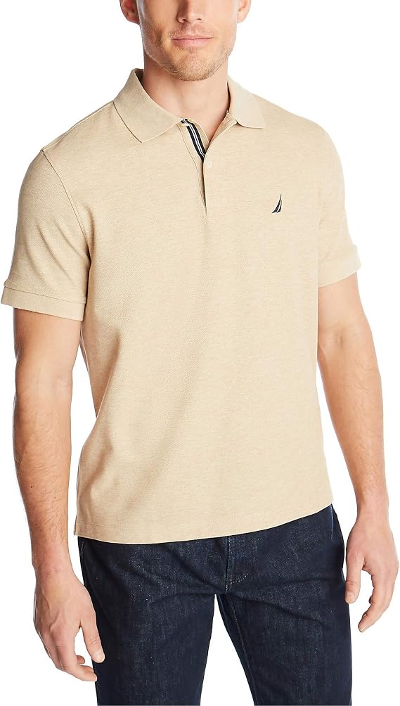 Nautica Men's Performance Pique Polo Shirt | Designed Exclusively for Big & Tall Men