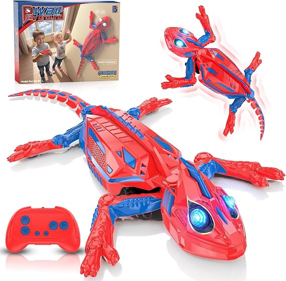 Wall Crawler Gecko Spider Climbing Lizard Toy for 3 4 5 6 7 8 Year Old Boys