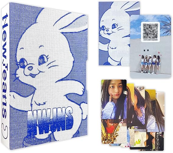 NewJeans - 1st EP [New Jeans] (Weverse Albums) Out Box + Lyrics + Photocards + QR Card + 3 Extra Photocards