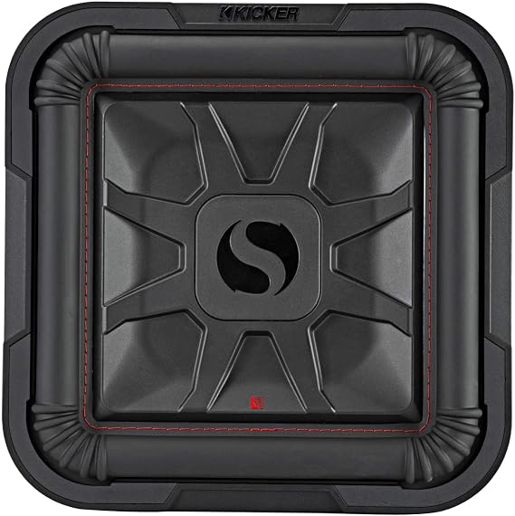KICKER 46L7T122 L7T L7-Thin 12-Inch (30cm) Subwoofer, Dual Voice Coil, 2-Ohm, 600 Watt
