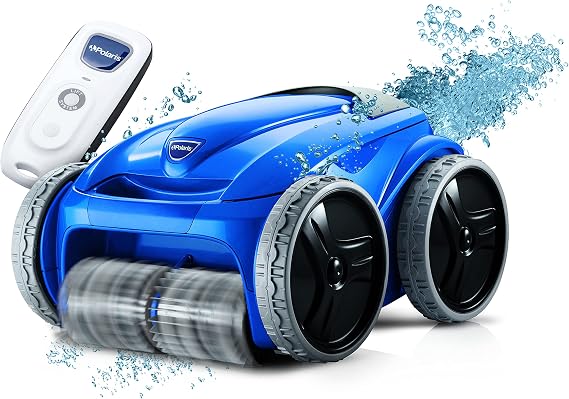 Polaris 9550 Sport Robotic Pool Cleaner, Automatic Vacuum | Cleans Inground Pools up to 60ft with a 70ft Swivel Cable and Remote Control