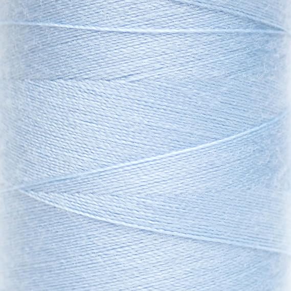 Pale Blue Spun Polyester Sewing Thread - 1000M