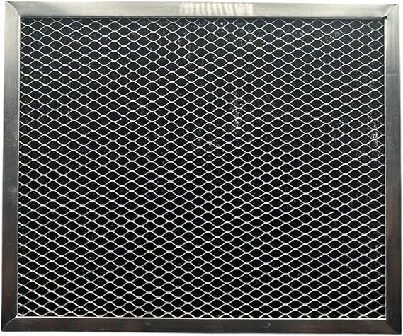 Charcoal Filter for Broan Range Hood 8.75" x 10.5" x 3/8", Aluminum Mesh, Grease & Odor Replacement 1 Pack