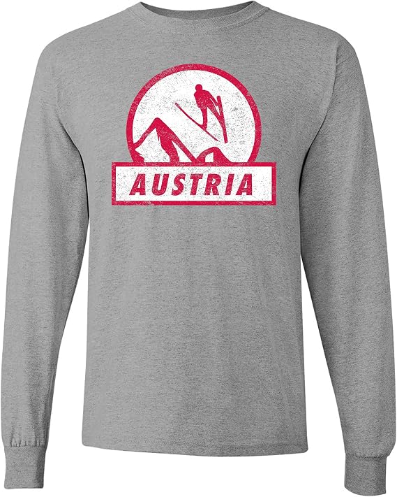 UGP Campus Apparel Ski Jumping - Winter Competition Long Sleeve T Shirt