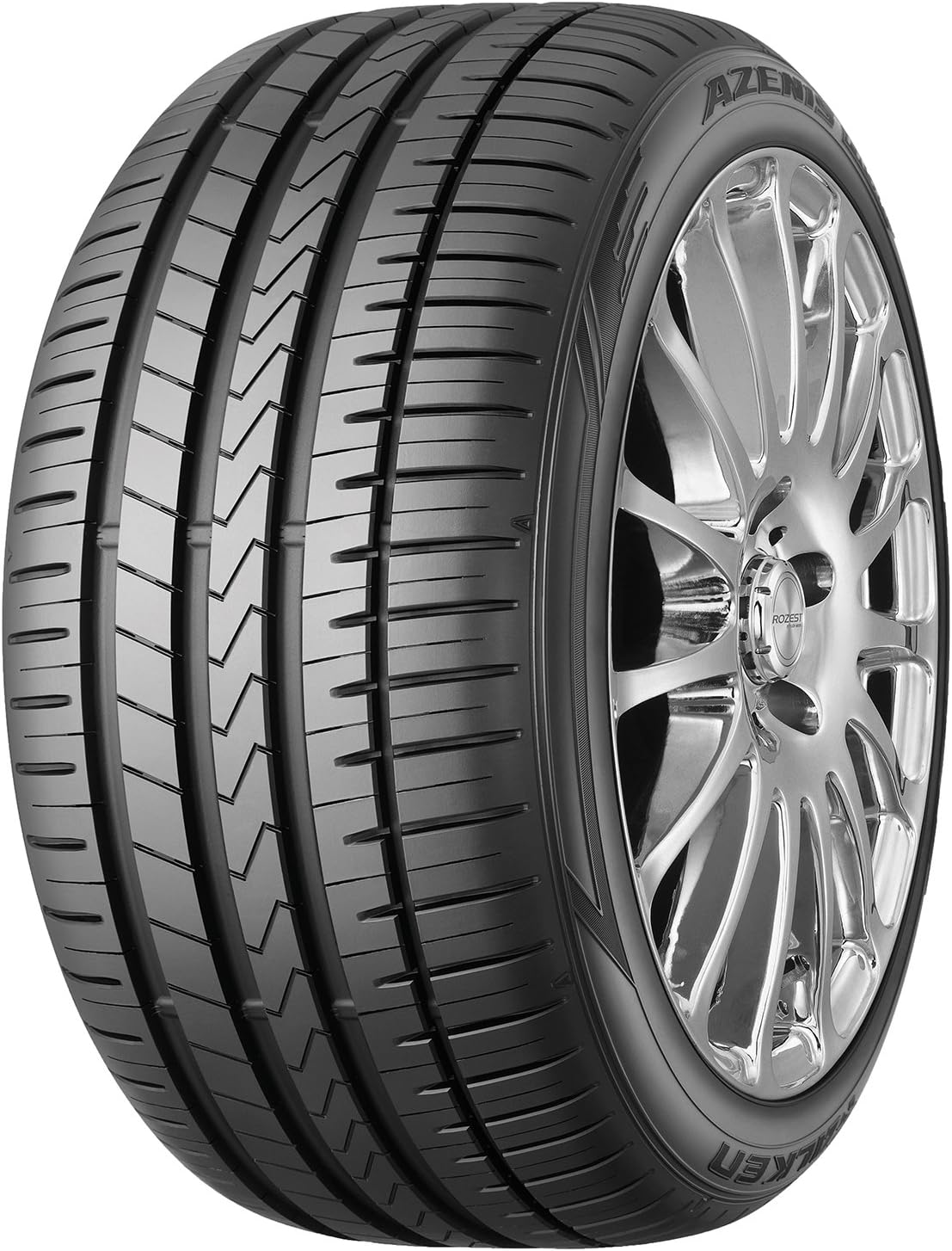Falken 24545ZR17 Premium Tire AZENIS FK510 High Speed Motor Performance and Wet Performance Combined in High Speeds, Made in Japan, 1 Piece